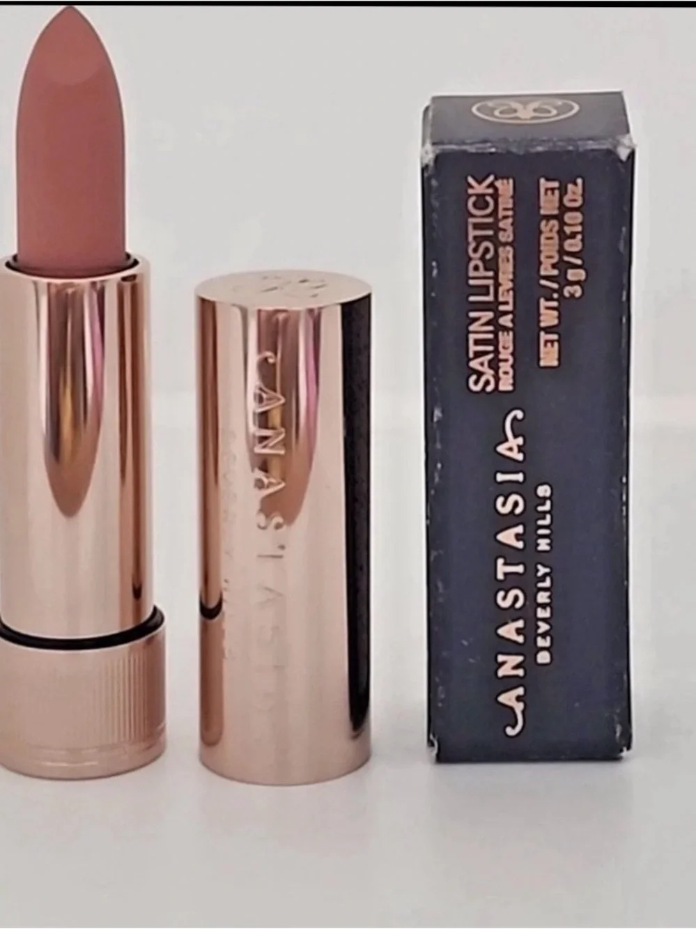 Anastasia Beverly Hills Satin Lipstick “Tease” New In Box